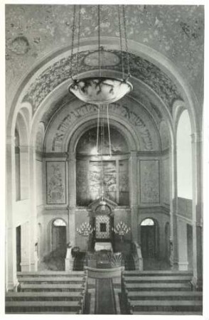 Bruchsal, KA; Synagoge, Innenansicht