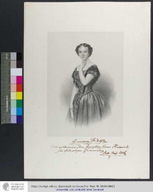 [Hermine Wölfle] / E. Treisse [?] fec: