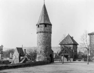 Hexenturm und Brückenwärterhaus