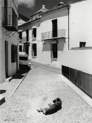 Mittagszeit in Ronda, Andalusien