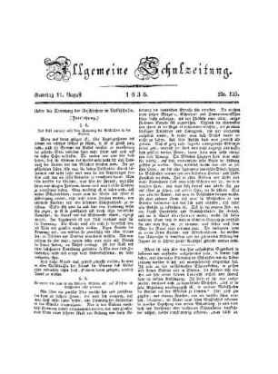 Ueber die Trennung der Geschlechter in Volksschulen