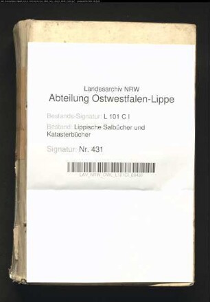 Salbuch des Amtes Sternberg von 1822, Bd. 3