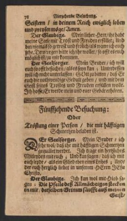 Fünffzehende Besuchung: