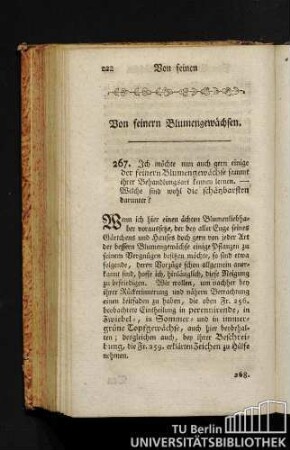 [C.] Von feinern Blumengewächsen.