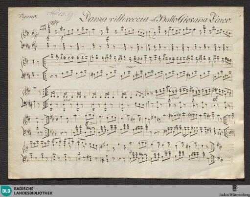 Giovanna d'Arco. Excerpts. Arr - Don Mus.Ms. 2804 : pf