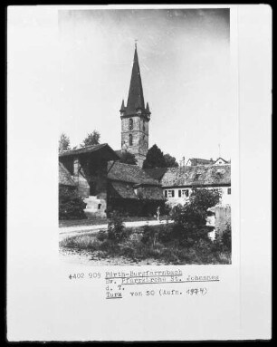 Evangelische Pfarrkirche & Ehemals Sankt Johannes der Täufer — Chorturm