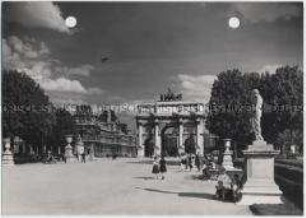Paris, Carrousel und Tuileries