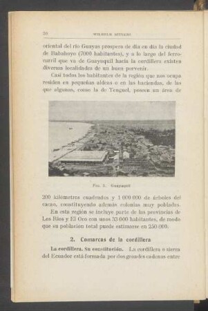 2. Comarcas de la cordillera
