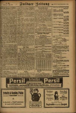 Zweite Ausgabe vom Sonntag, den 06. Mai 1923.
