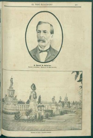 (Vista del] Panteón de Lima. - Segunda avenida.