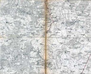 117 Belzig. Topographische Karte vom östlichen Theile der [preussischen] Monarchie (Generalstabskarte)