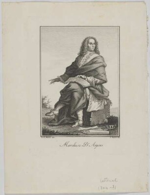 Bildnis des d'Argens