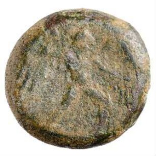 Münze, Eher II. Jh. wegen C (BMC); 300 - 250 v. Chr. (SNG)