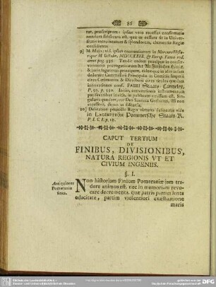 Caput Tertium De Finibus, Divisionibus, Natura Regionis Ut Et Civium Ingeniis
