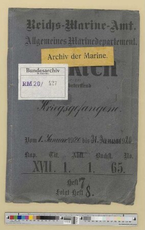 Kriegsgefangene: Bd. 7