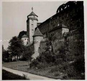 Würzburg, Festung Marienberg, Nordflügel und Marienturm