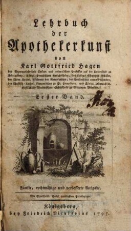 Lehrbuch der Apothekerkunst. 1.