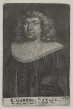 Bildnis des Gabriel Spitzel