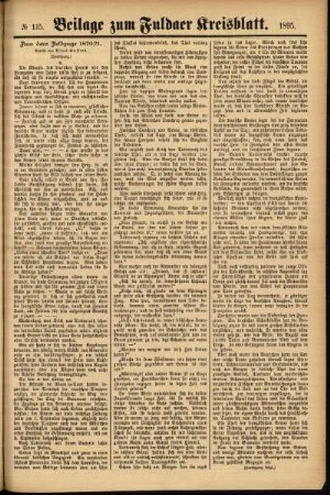 Zweite Ausgabe vom Samstag, den 28. September 1895.