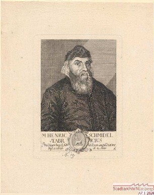 M. Henric Schmidel oder Fabricius, Prediger bei St. Sebald