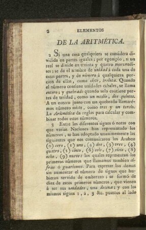 De la Aritmética.