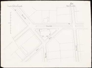 Evangelische Kirche, Berlin-Grunewald Bismarckallee: Lageplan 1:500