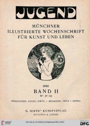 Titelblatt Band II