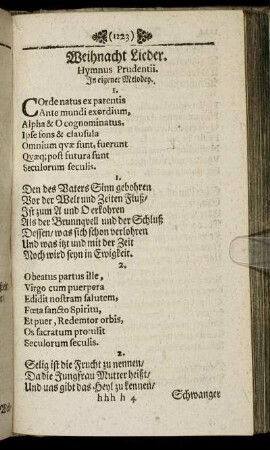 Weihnacht Lieder.
