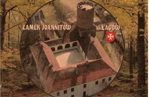 Postkarte, Lagow (Łagów)