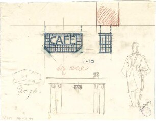 Pfann, Paul; München - Theresienhöhe; Ausstellung München 1908 - Details