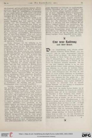6: Eine neue Radierung nach Adolf Menzel