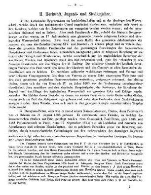 II. Herkunft, Jugend- und Studienjahre.