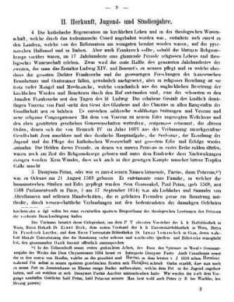 II. Herkunft, Jugend- und Studienjahre.