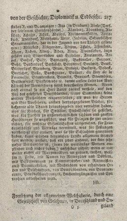 Fortsetzung der algemeinen Welthistorie. T.38. Gebauer 1772-76.
