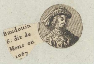 Bildnis des Baudouin VI., Graf von Flandern