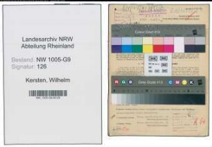 Entnazifizierung Martha Massenberg , geb. 25.10.1893 (Geschaeftsfuehrerin)