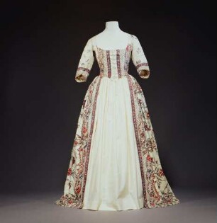 Manteau für ein zweiteiliges Frauenkleid (Robe à l'Anglaise)