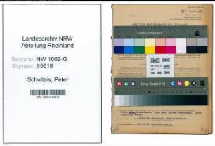Entnazifizierung Peter Schulteis, geb. 08.12.1898 (Mechaniker)