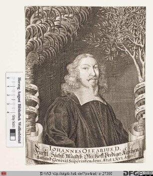 Bildnis Johann Olearius (II)