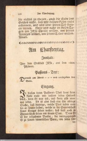 Am Charfreytag.
