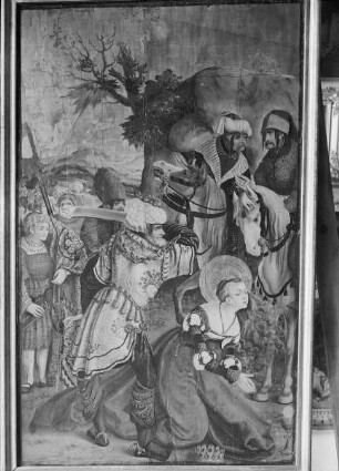 Zwei Szenen aus dem Leben Christi und die Enthauptung der heiligen Katharina — Die Enthauptung der heiligen Katharina