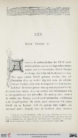 XXX. David Teniers II