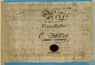Arie mit Begleitung des Pianoforte