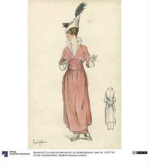 Kleid von Bernard et C.ie, Modell Babylone