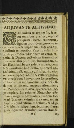 Adjuvante Altissimo.