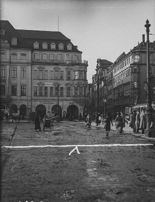 Dresden, Löwen-Apotheke. Ansicht des Neubaues von Erlwein