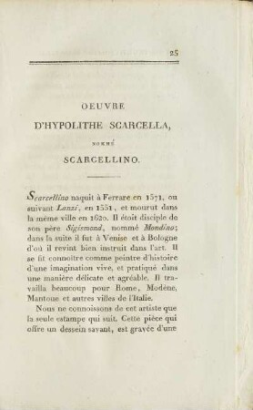 Oeuvre H'Hypolithe Scarcella, Nommé Scarcellino.