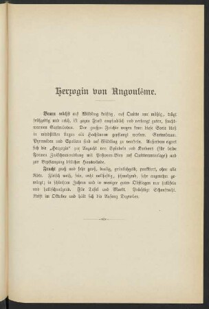 Herzogin von Angouleme.