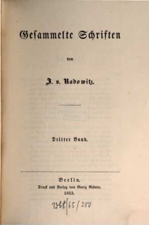 Gesammelte Schriften. 3, Die spanische Thron-Revolution im Jahre 1830