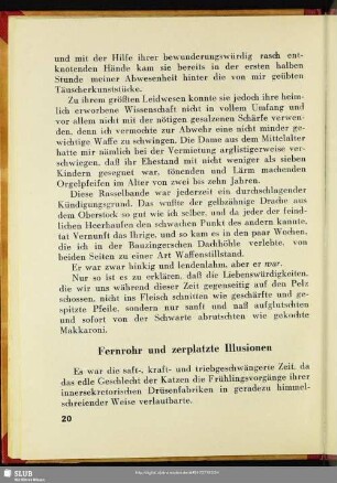 Fernrohr und zerplatzte Illusionen
